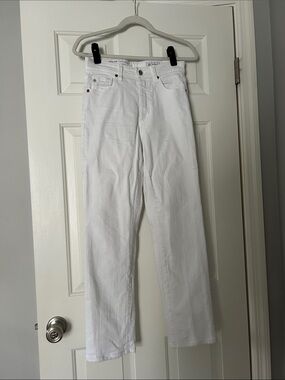 NWOT AG Alexxis Crop Straight-Leg Jeans